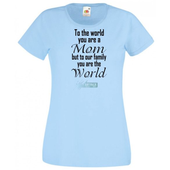 Anya Nagyvilág - angol női rövid ujjú póló