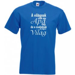 Apa - Nagyvilág férfi rövid ujjú póló