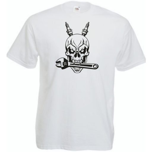 Autó szerelő férfi rövid ujjú póló