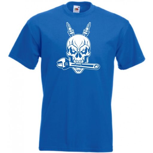 Autó szerelő férfi rövid ujjú póló