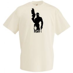 Hősök Nick Fury minima férfi rövid ujjú póló