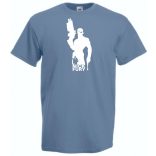 Hősök Nick Fury minima férfi rövid ujjú póló