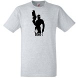 Hősök Nick Fury minima férfi rövid ujjú póló