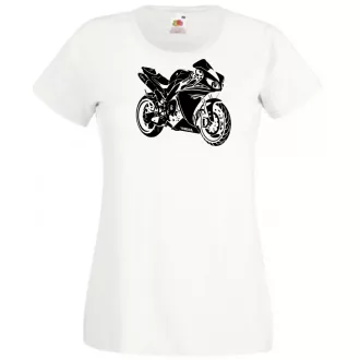 Motor fan Yamaha R1 női rövid ujjú póló