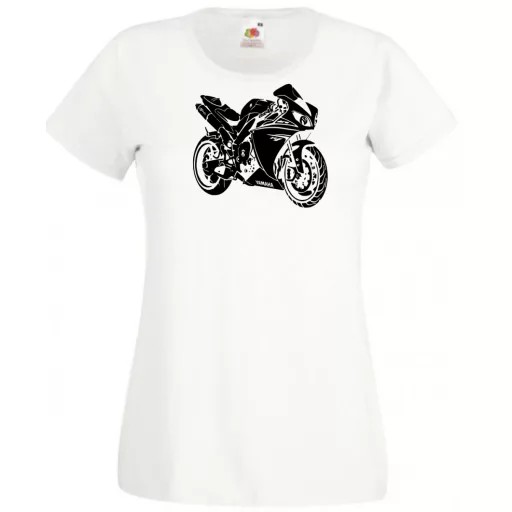 Motor fan Yamaha R1 női rövid ujjú póló