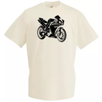 Motor fan Yamaha R1 férfi rövid ujjú póló
