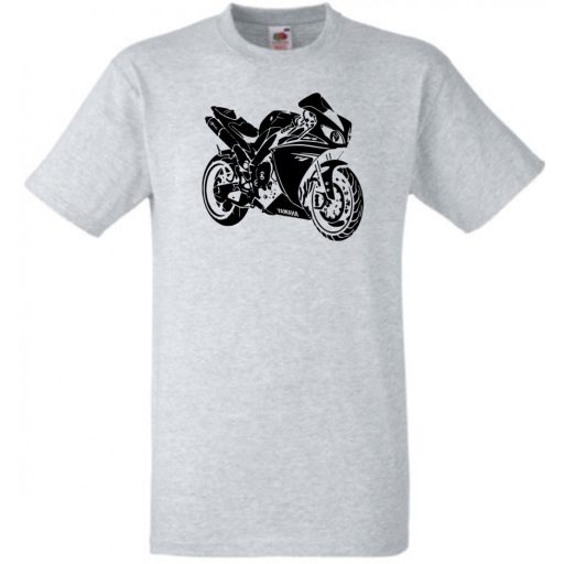 Motor fan Yamaha R1 férfi rövid ujjú póló