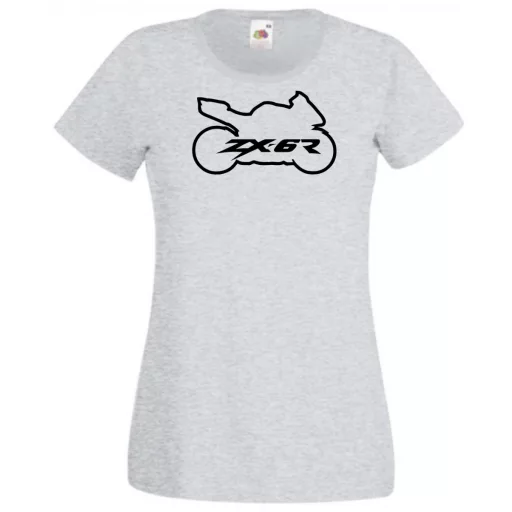 Motor fan Yamaha ZX-R6 női rövid ujjú póló