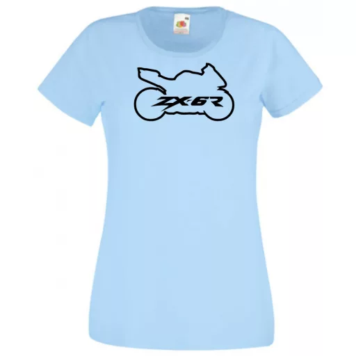 Motor fan Yamaha ZX-R6 női rövid ujjú póló