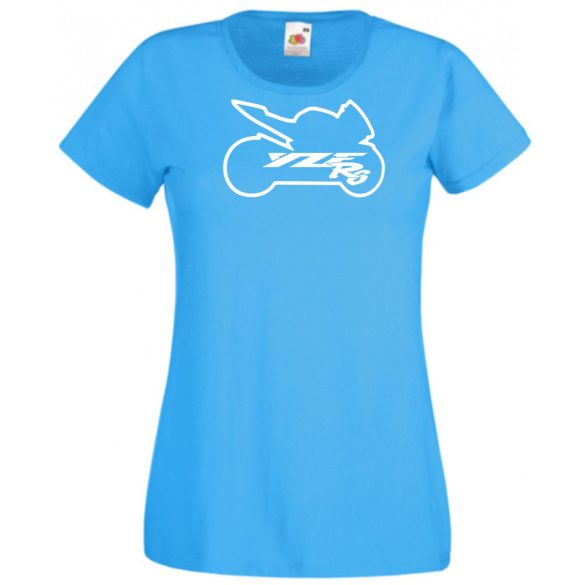 Motor fan Yamaha YZF R6 női rövid ujjú póló