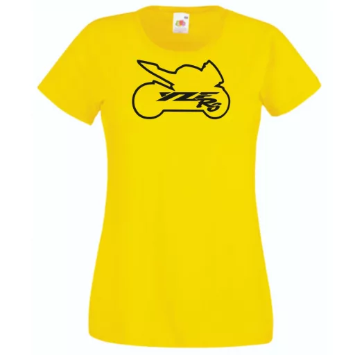 Motor fan Yamaha YZF R6 női rövid ujjú póló