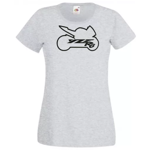 Motor fan Yamaha YZF R6 női rövid ujjú póló