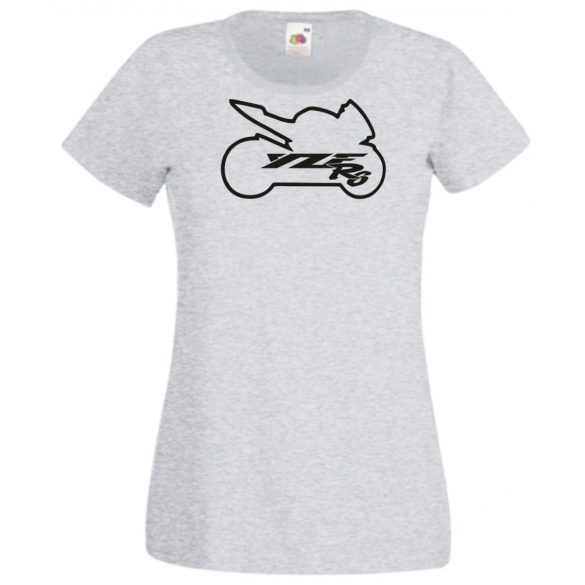 Motor fan Yamaha YZF R6 női rövid ujjú póló