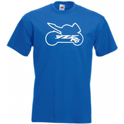 Motor fan Yamaha YZF R6 férfi rövid ujjú póló