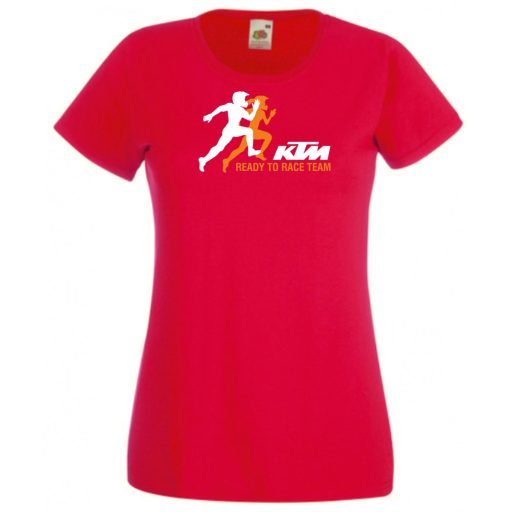 Motor fan KTM ... Race Team női rövid ujjú póló