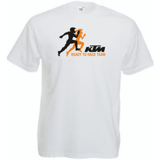 Motor fan KTM ... Race Team férfi rövid ujjú póló