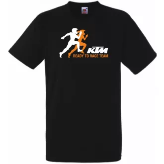 Motor fan KTM ... Race Team férfi rövid ujjú póló