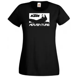Motor fan KTM Adventure női rövid ujjú póló