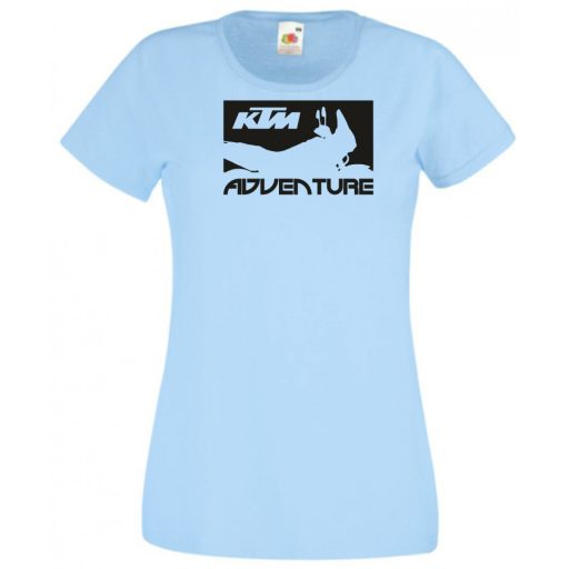 Motor fan KTM Adventure női rövid ujjú póló