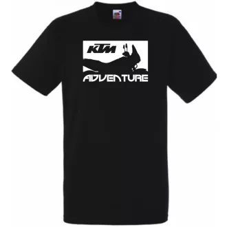Motor fan KTM Adventure férfi rövid ujjú póló