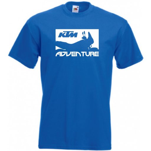 Motor fan KTM Adventure férfi rövid ujjú póló