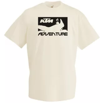 Motor fan KTM Adventure férfi rövid ujjú póló