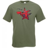 Funny Pikapool férfi rövid ujjú póló