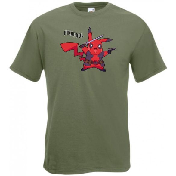 Funny Pikapool férfi rövid ujjú póló
