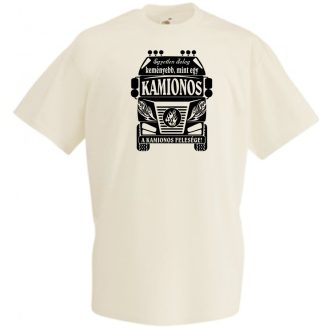   Kemény, mint a Kamionos felesége férfi rövid ujjú póló