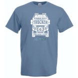 Kemény, mint a Kamionos felesége (angol) férfi rövid ujjú póló