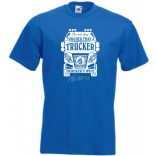 Kemény, mint a Kamionos felesége (angol) férfi rövid ujjú póló