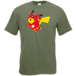 Funny Pikaflash férfi rövid ujjú póló