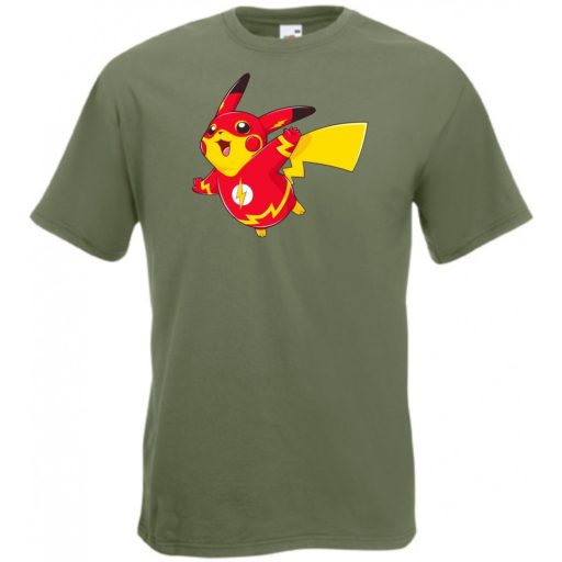 Funny Pikaflash férfi rövid ujjú póló