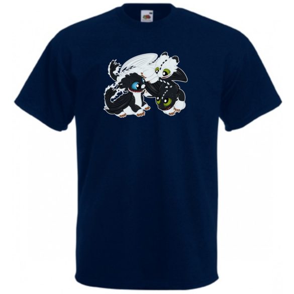 Így neveld... kicsi sárkányok gyerek rövid ujjú póló