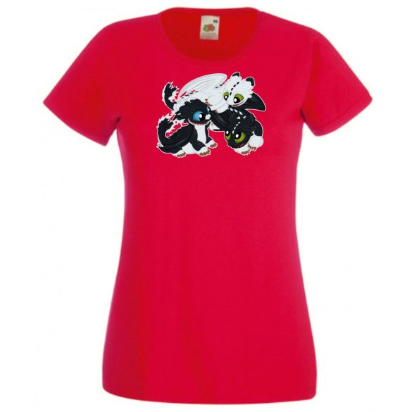 Így neveld... kicsi sárkányok női rövid ujjú póló