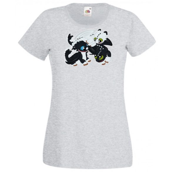 Így neveld... kicsi sárkányok női rövid ujjú póló