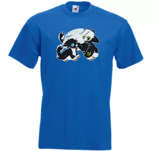 Így neveld... kicsi sárkányok férfi rövid ujjú póló