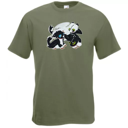 Így neveld... kicsi sárkányok férfi rövid ujjú póló