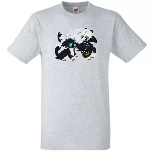 Így neveld... kicsi sárkányok férfi rövid ujjú póló