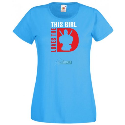 Loves The This Girl női rövid ujjú póló