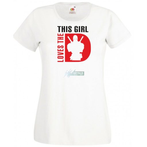 Loves The This Girl női rövid ujjú póló
