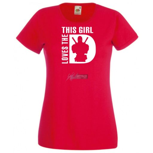 Loves The This Girl női rövid ujjú póló