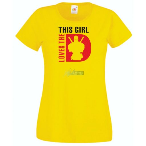 Loves The This Girl női rövid ujjú póló