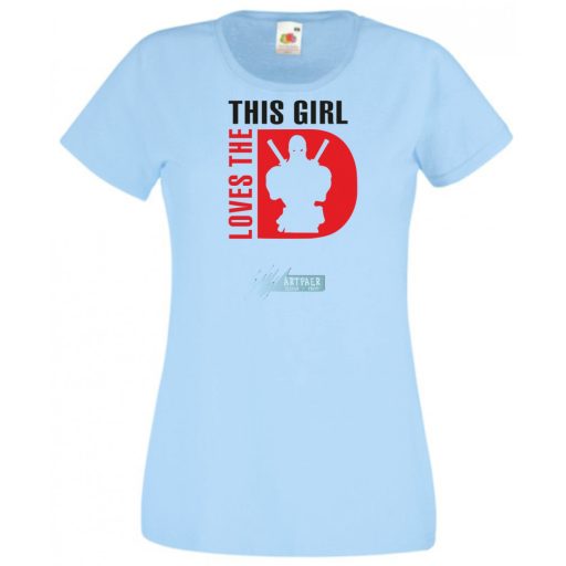 Loves The This Girl női rövid ujjú póló