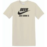 Humor Beer - Just Drink It férfi rövid ujjú póló