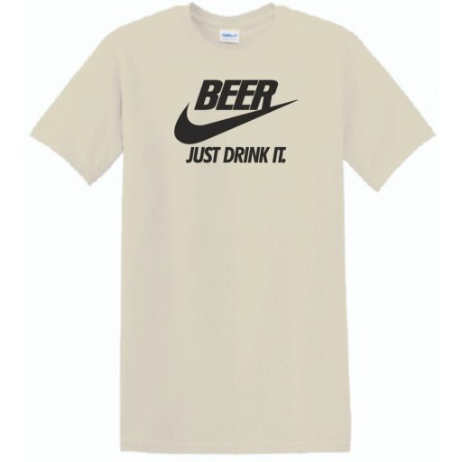 Humor Beer - Just Drink It férfi rövid ujjú póló