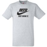 Humor Beer - Just Drink It férfi rövid ujjú póló