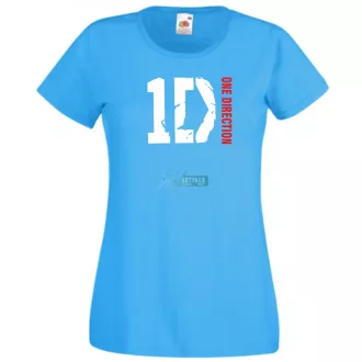 Zene rajongó - One Direction női rövid ujjú póló