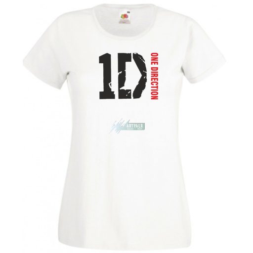 Zene rajongó - One Direction női rövid ujjú póló