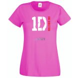 Zene rajongó - One Direction női rövid ujjú póló